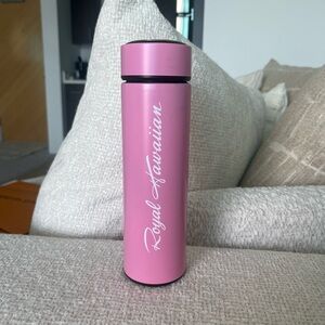 Pink Royal Hawaiian Water Bottle